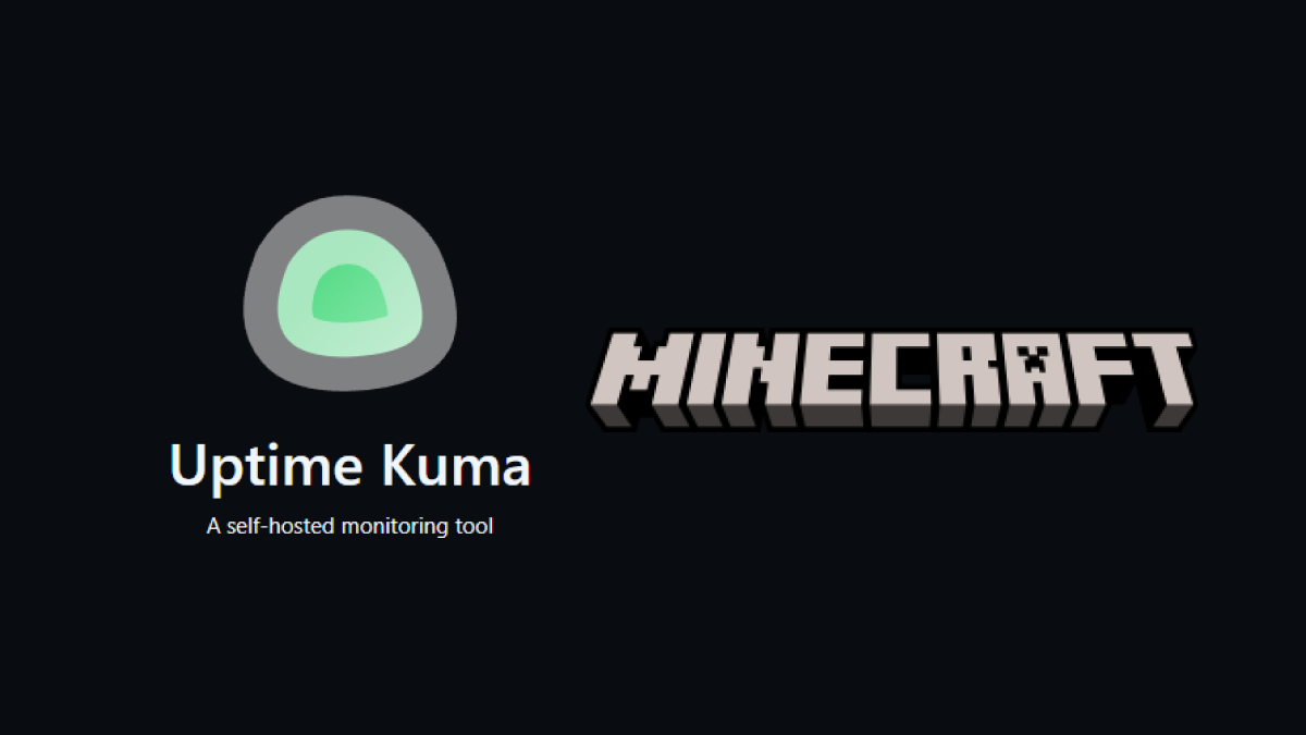 Monitor a Minecraft server status using Uptime Kuma